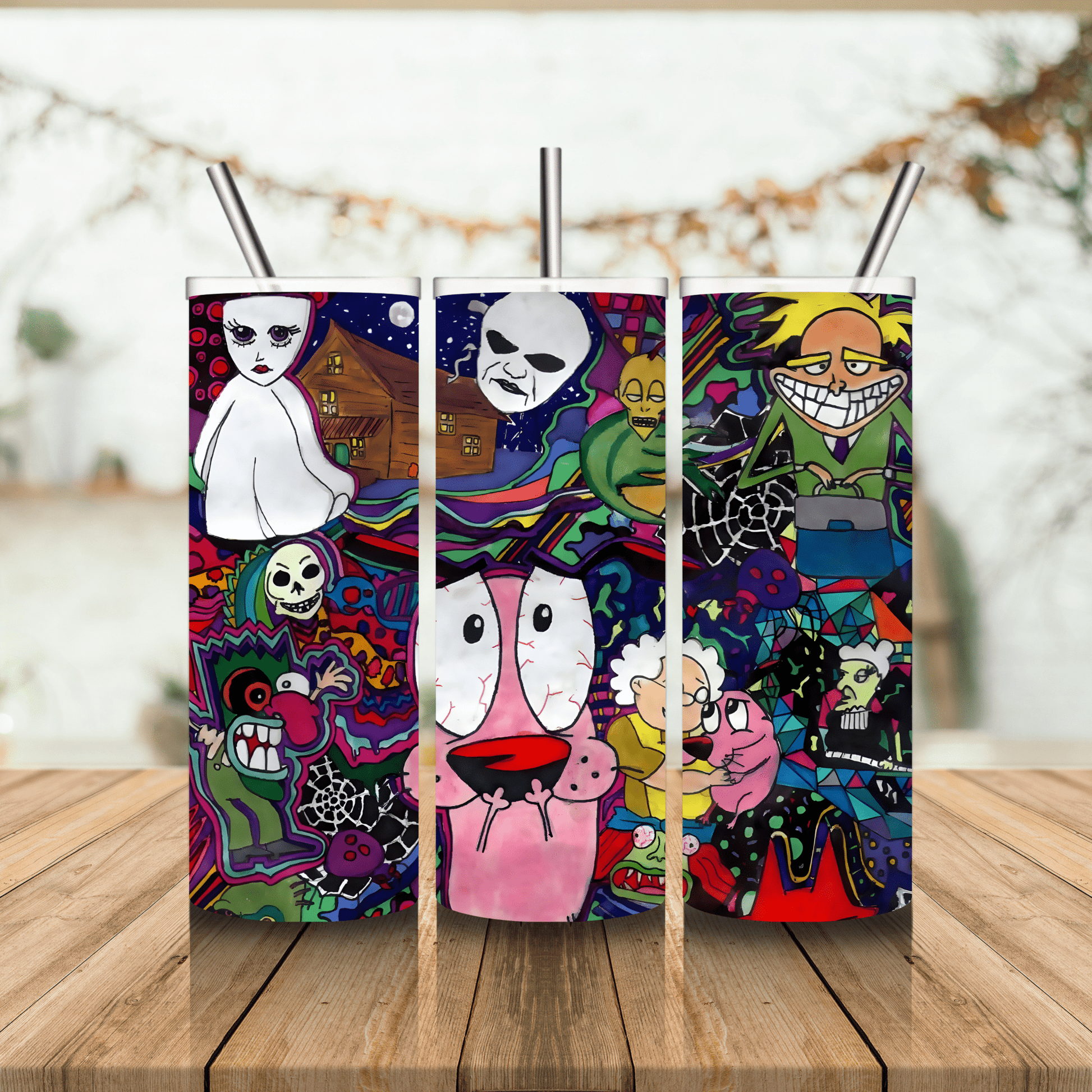 90's Cartoon Tumbler - Tyler's Table