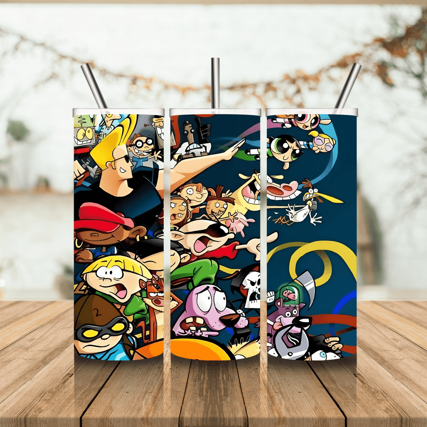 90's Cartoon Tumbler - Tyler's Table