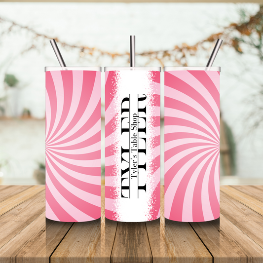 Pink Custom Tumbler