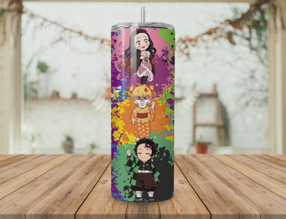 Chibi Anime 20oz Tumbler