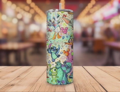 90's Cartoon Tumbler