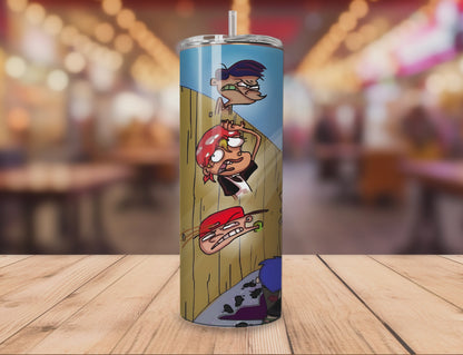 90's Cartoon Tumbler