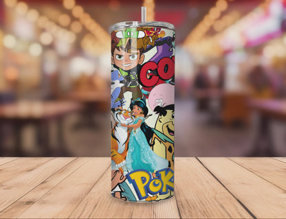 90's Cartoon Tumbler