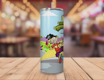 90's Cartoon Tumbler